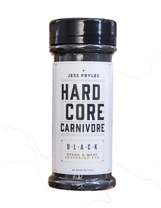 Hardcore Carnivore: Black steak & meat seasoning rub