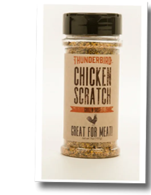 Thunderbird Chicken Scratch
